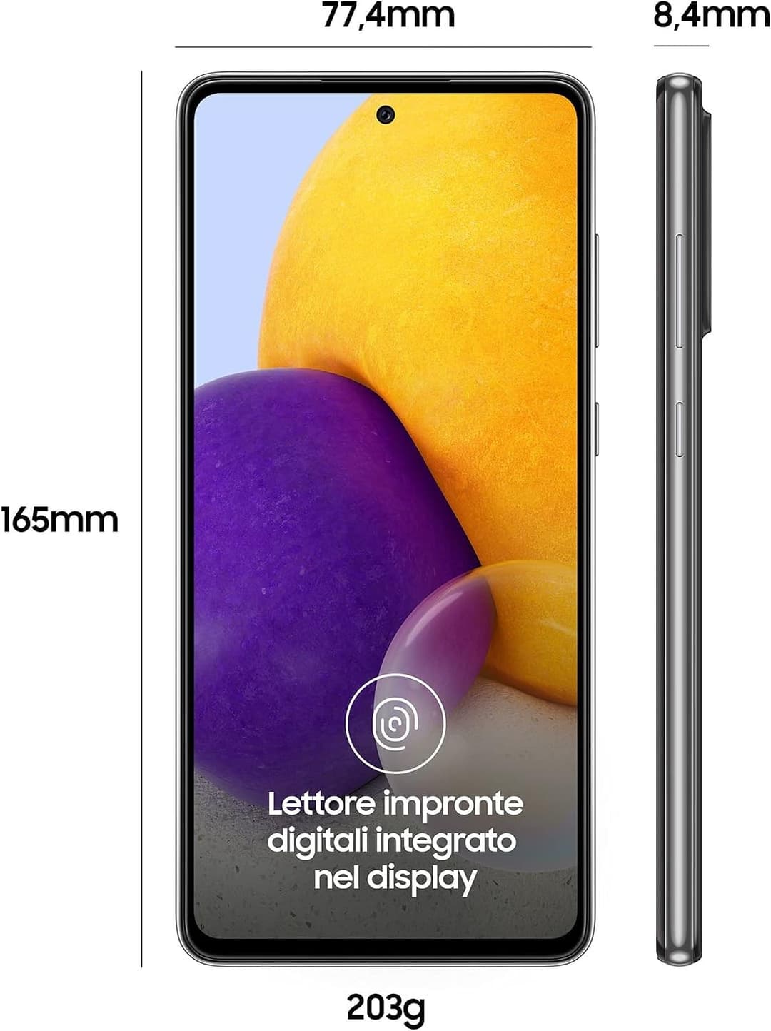 Samsung Galaxy A72 6GB 128GB Black - Image 2
