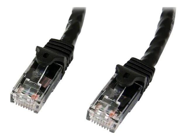 StarTech.com N6PATC5MBK CAT6 Snagless Moulded UTP RJ45 Patch Cable 5m Black - Image 3