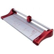 Swordfish Slimline Paper Trimmer A3 Red 40260 450mm Cut Length 10 Sheet Capacity