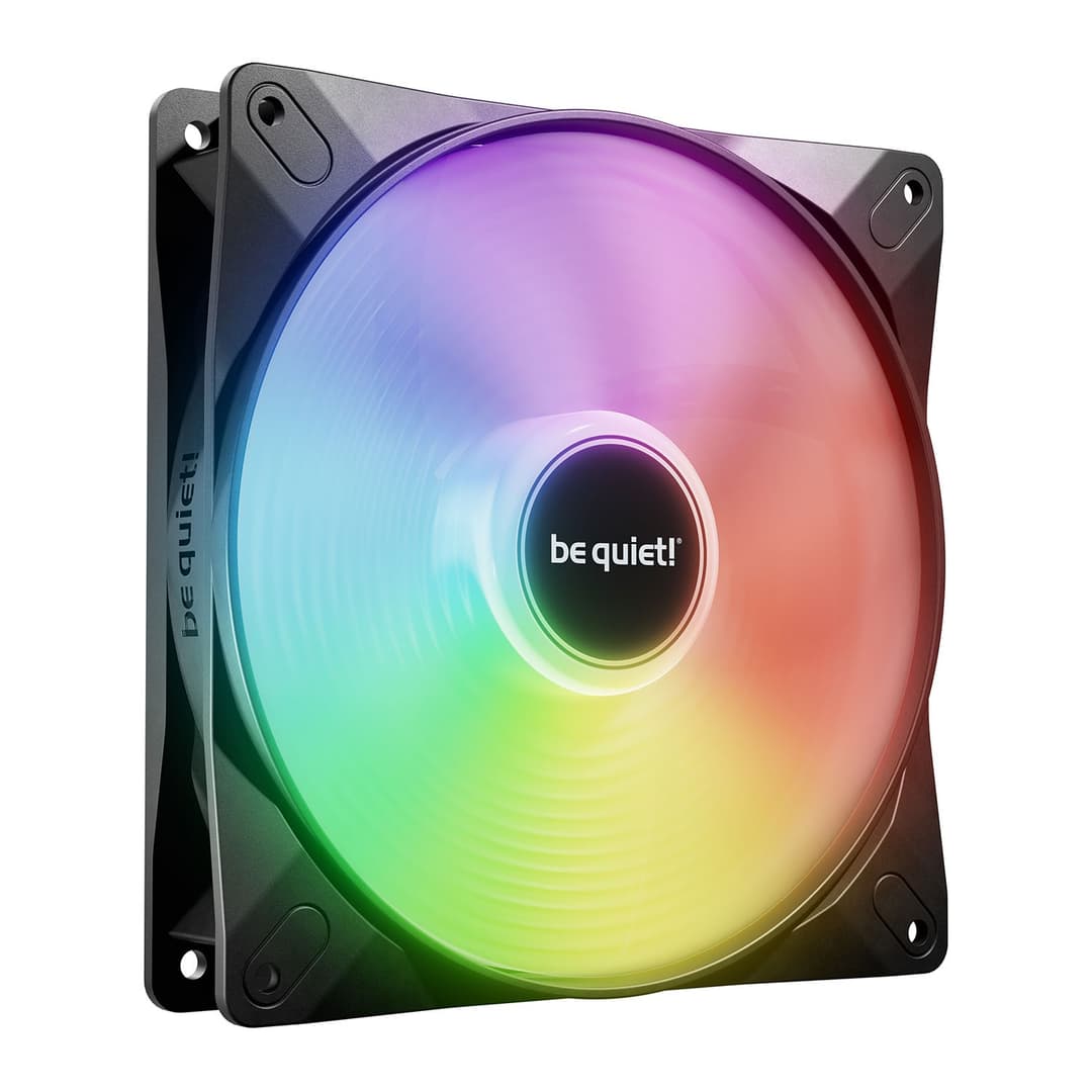 be quiet! Light Wings LX 140mm ARGB 7 Blades Case Fan - Black - Image 1