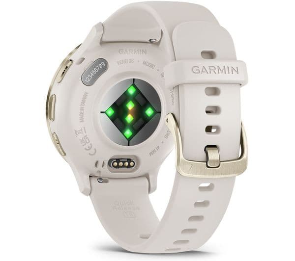Garmin Venu 3S Smartwatch 41mm Soft Gold & Ivory - Image 5