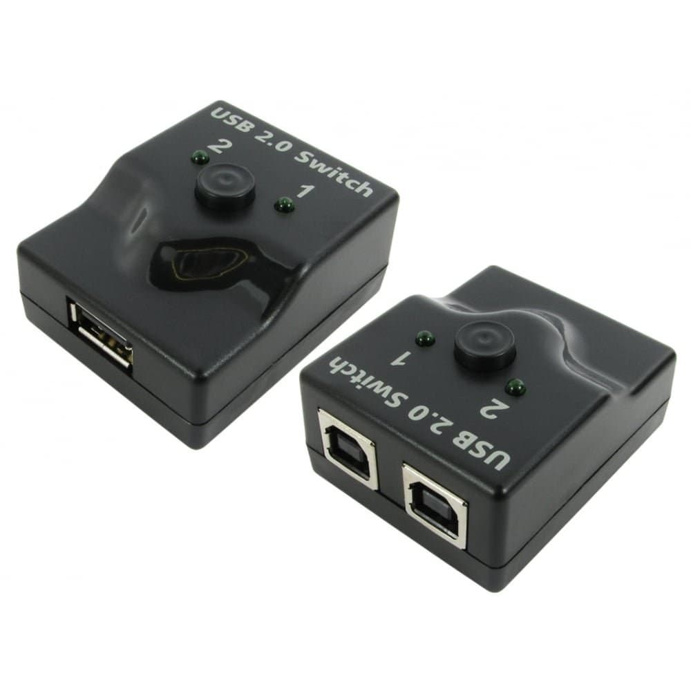 NEWLink NLUSB2-200 - 2 WAY USB 2.0 MANUAL COMPACT SWITCH - B/Q 180 - Image 1