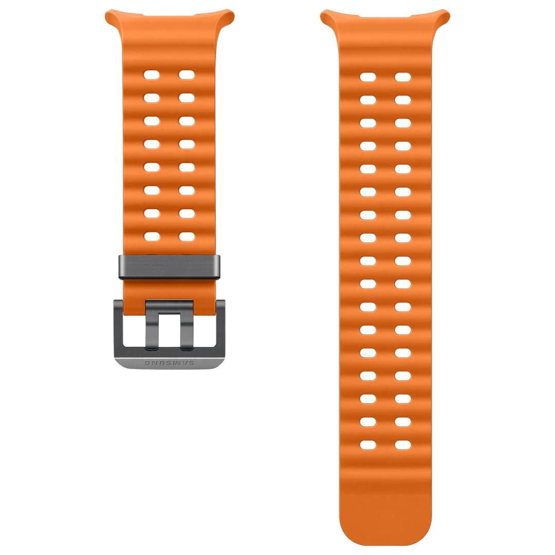 Samsung Galaxy Official Marine Band for Galaxy Watch Ultra (S/M/L) - Orange - Image 2