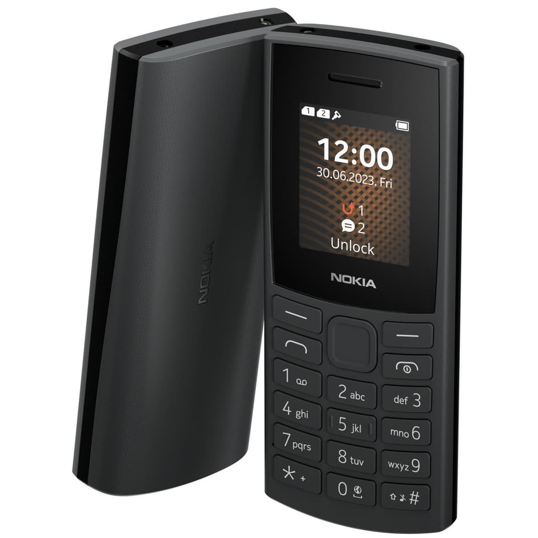 Vodafone Nokia 105 2nd Edition Mobile Phone - Charcoal - Image 1