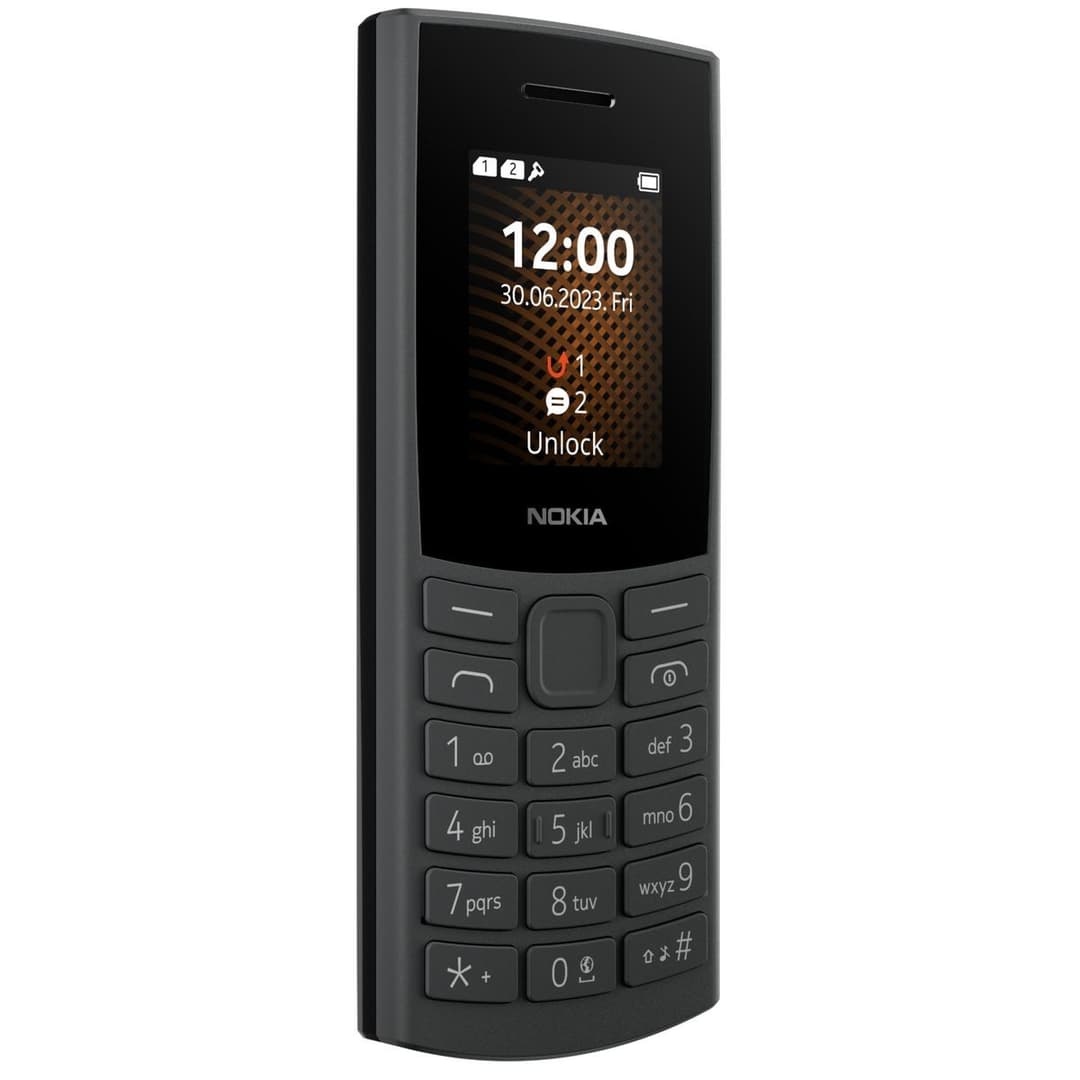 Vodafone Nokia 105 2nd Edition Mobile Phone - Charcoal - Image 4