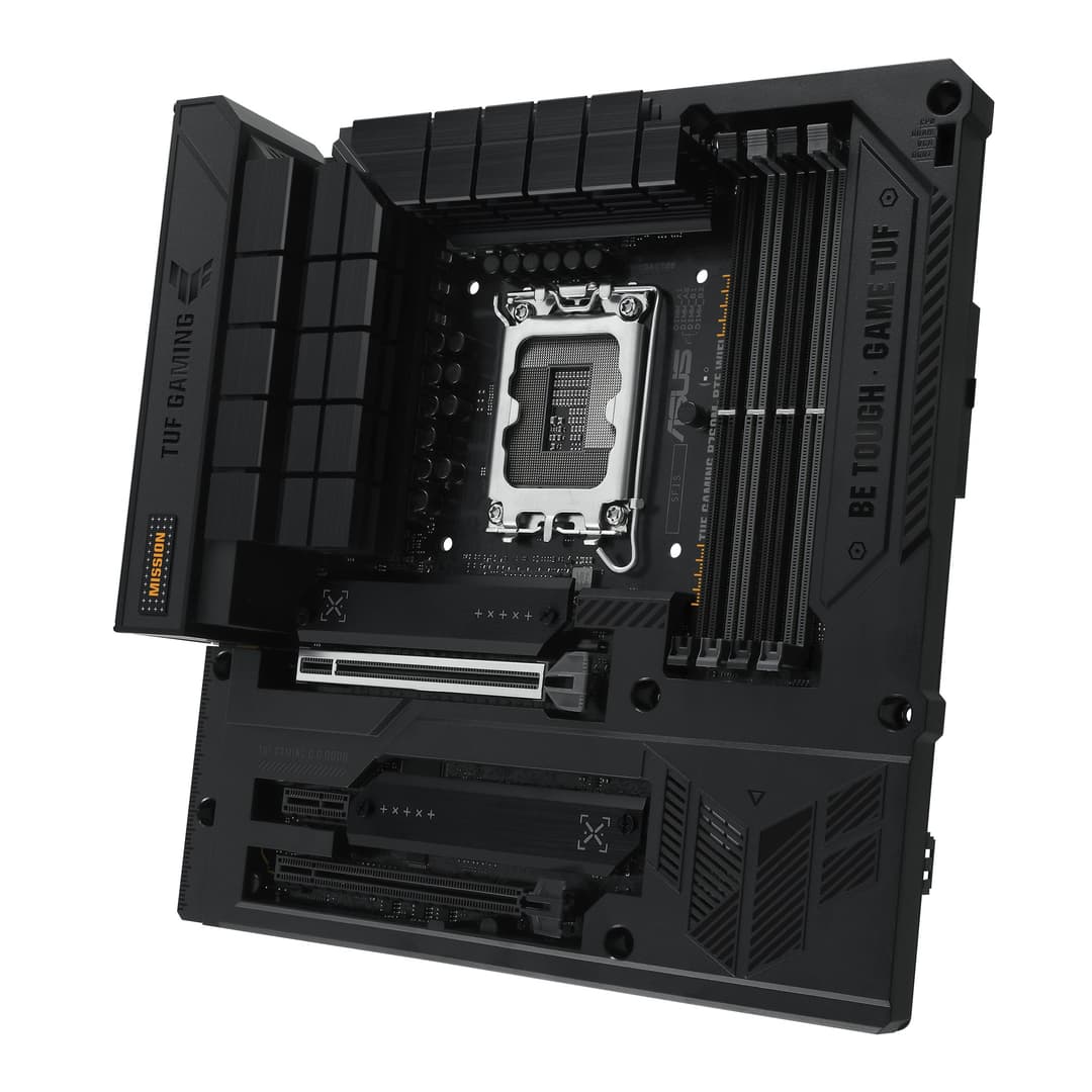 ASUS TUF GAMING B760M-BTF WIFI Intel B760 LGA 1700 DDR5 micro ATX Motherboard - Image 3