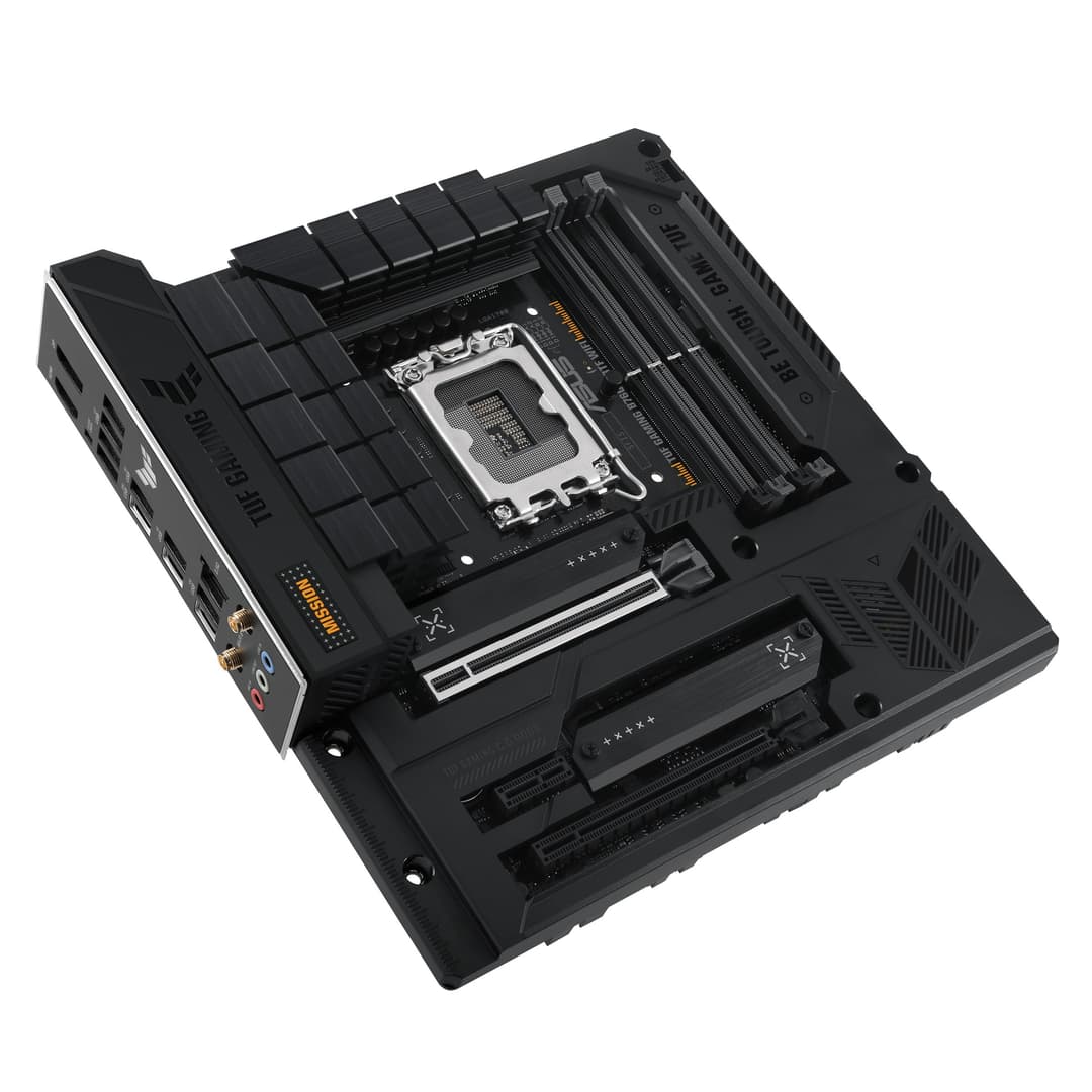 ASUS TUF GAMING B760M-BTF WIFI Intel B760 LGA 1700 DDR5 micro ATX Motherboard - Image 4