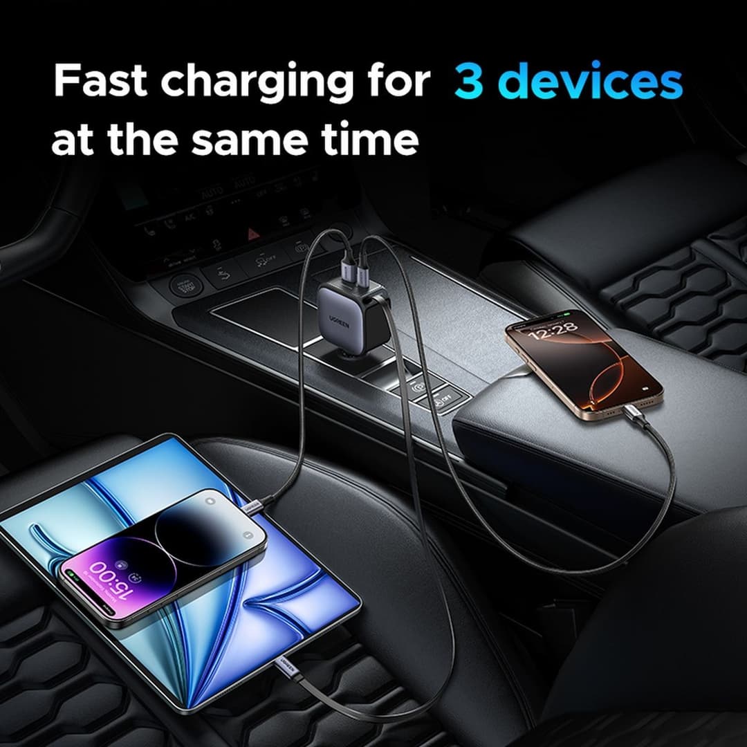UGREEN 90W Car Charger with 60W Retractable USB-C Cable - Image 10