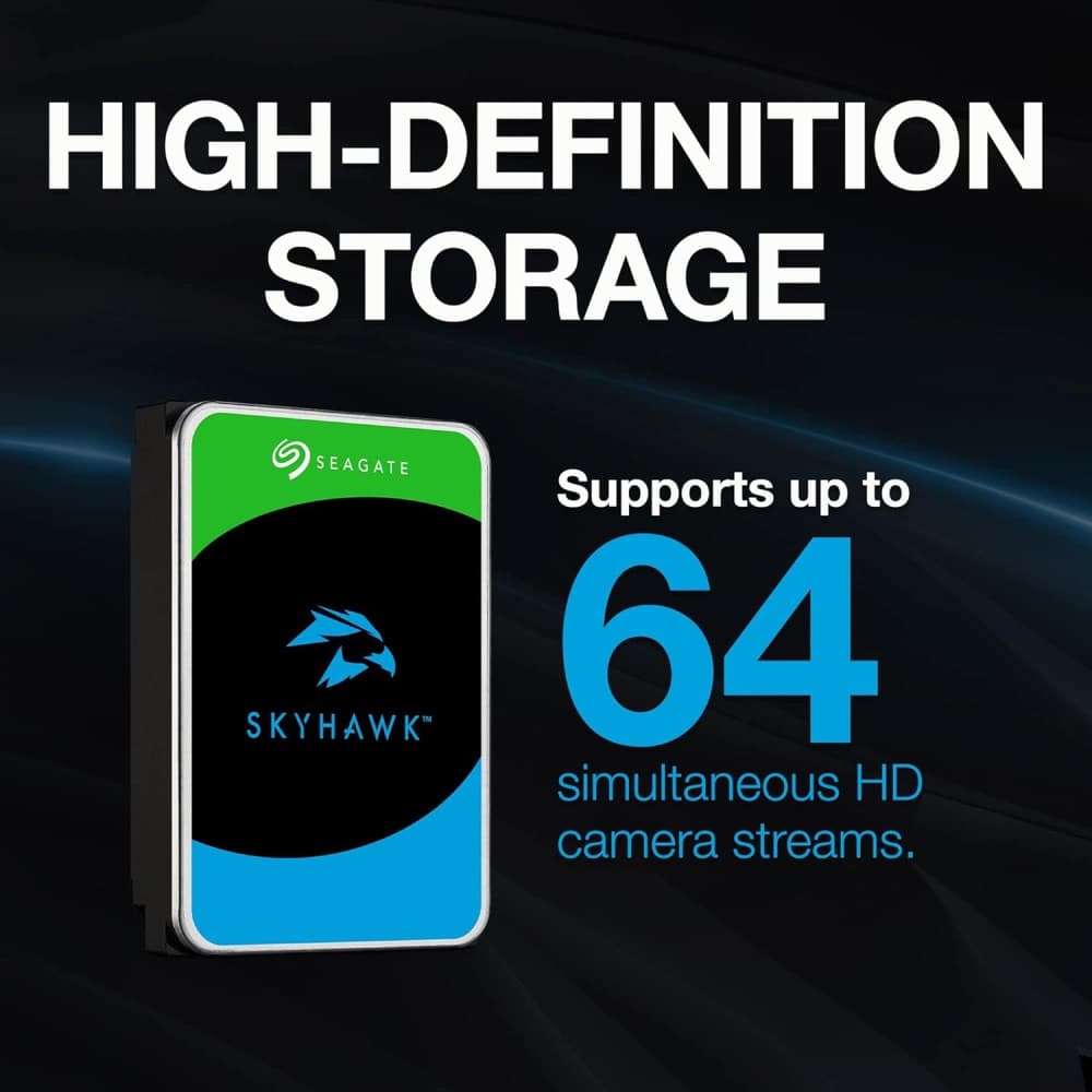 Seagate SkyHawk ST8000VX010 8TB 3.5" 5400 RPM 256MB Cache SATA III Surveillance Hard Drive - Image 7