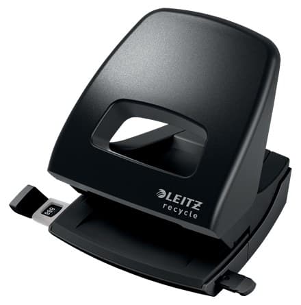 Leitz NeXXt Recycle Hole Punch 30 Sheets - Black