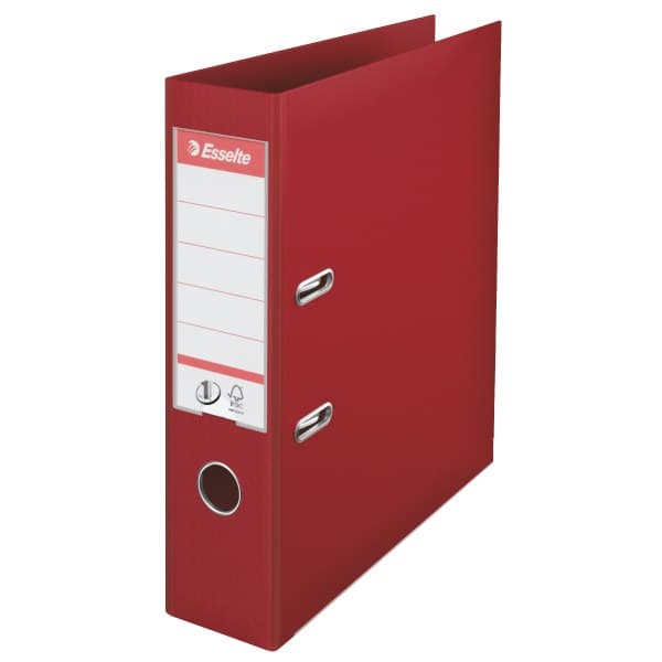Esselte No.1 Lever Arch File PP, 30% pre-consumer recycled foil - Image 1