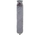 AROMA HOME Faux Fur Long Hot Water Bottle - Grey thumbnail 1
