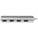 StarTech.com 4-Port USB Hub, USB A to 4x USB-A Ports, USB 5Gbps, Rugged Design, Bus-Powered, Portable Laptop USB 3.0 Hub (ST43004UA) thumbnail 3