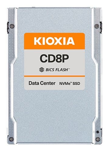 Kioxia CD8P-V Series 12.8 TB 2.5" PCI Express 5.0 NVMe Data Center SSD (BiCS FLASH TLC) - Image 1