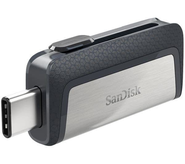 SANDISK Ultra Dual Drive USB Type-C & USB 3.1 Memory Stick - 128 GB, Silver (SDDDC2-128G-G46) - Image 3