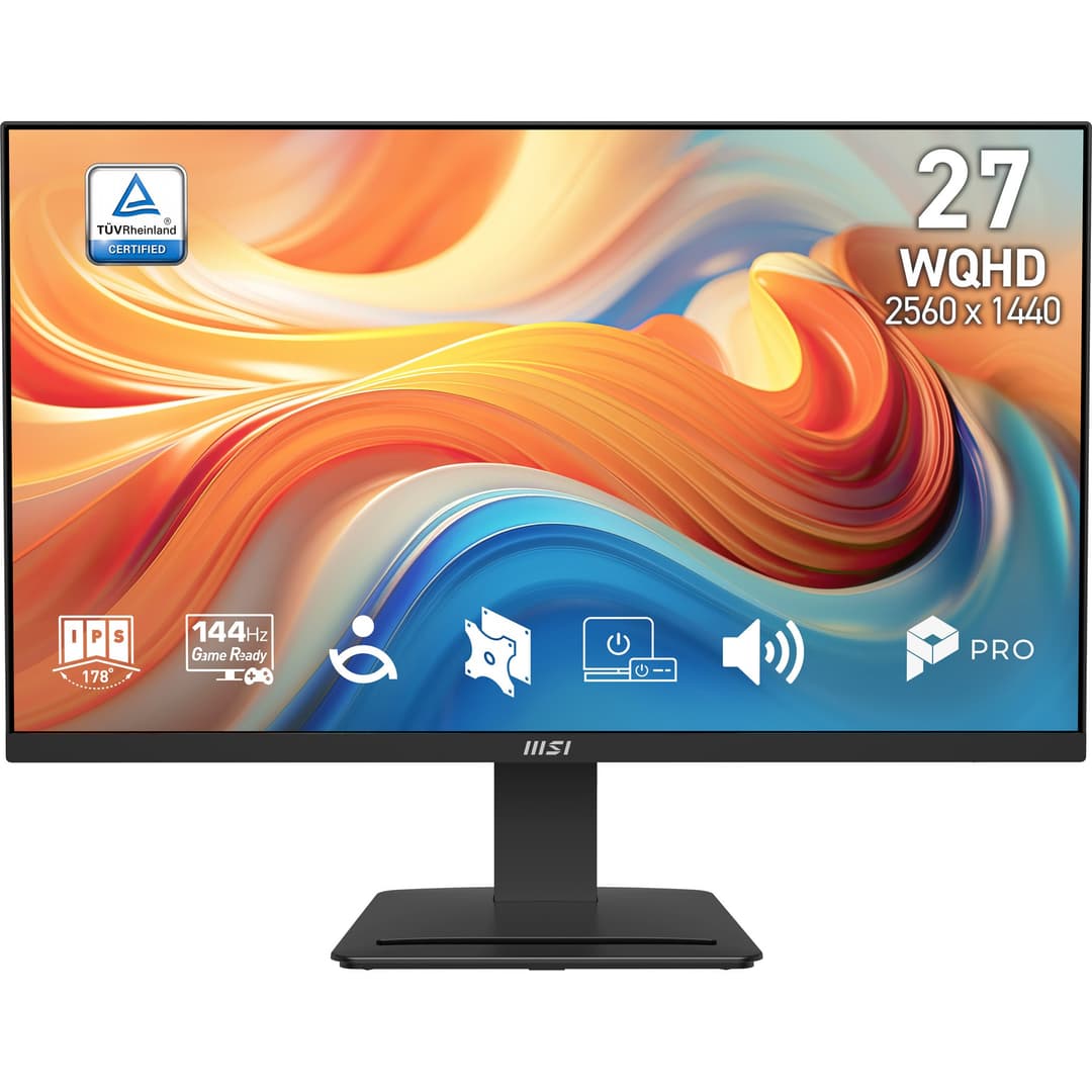 MSI Pro MP273Q E14 computer monitor 68.6 cm (27") 2560 x 1440 pixels Wide Quad HD Black - Image 2