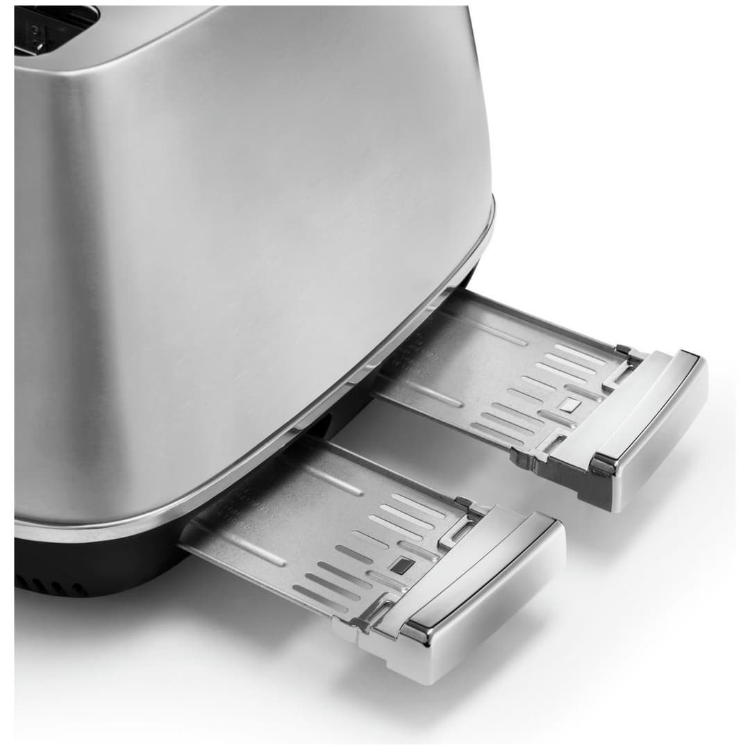 De'Longhi CTI4003.M Distinta Moments 4 Slice Toaster-S/Steel - Image 3