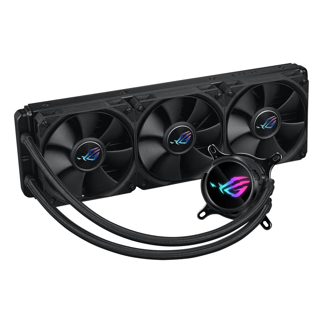 ASUS ROG Strix LC III 360mm Intel/AMD AIO Liquid CPU Cooler - Black - Image 2