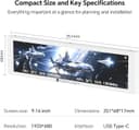 Thermalright Trofeo Vision LCD AIO Display 9.16" USB-C Black thumbnail 6