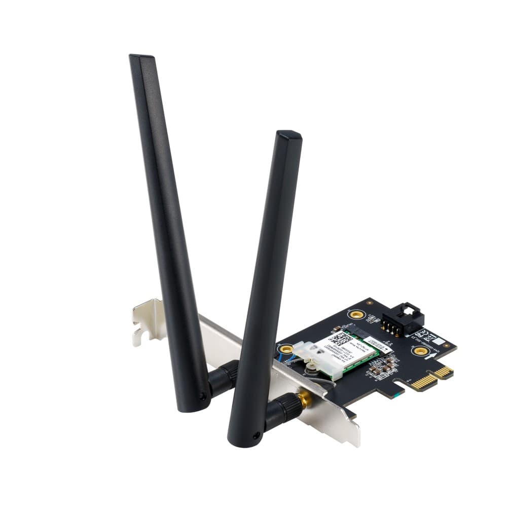 ASUS PCE-BE6500 WiFi 7 PCI-E 2 External Antennas WPA3 WiFi Adapter - Image 2