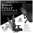 Anda seat Dark Demon Dragon Large Office Gaming Chair -Black thumbnail 6