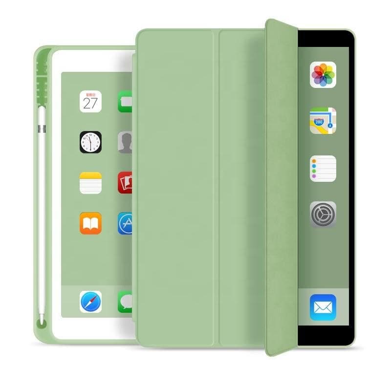 eSTUFF Seattle Pencil Case for iPad 9.7 2018/2017 - Light Green