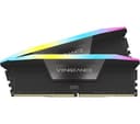 CORSAIR Vengeance RGB 32 GB DDR5 6000 MHz CL36 PC RAM - 16 GB x 2 - Black (CMH32GX5M2E6000Z36) thumbnail 1