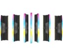 CORSAIR Vengeance RGB 32 GB DDR5 6000 MHz CL36 PC RAM - 16 GB x 2 - Black (CMH32GX5M2E6000Z36) thumbnail 4