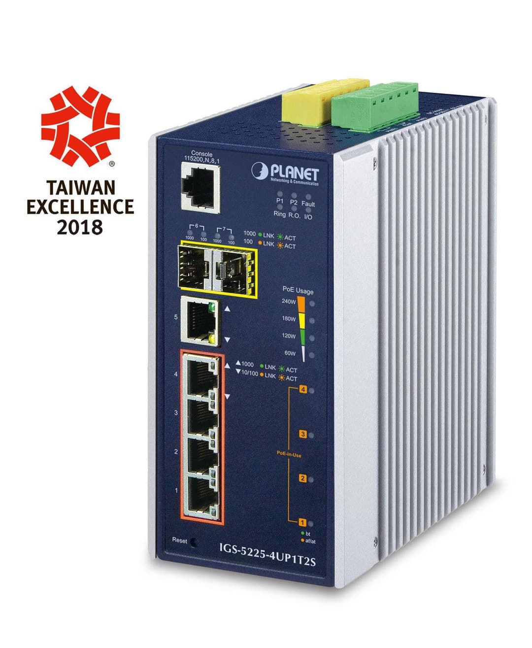 IP30 Industrial L2+/L4 4-Port - Image 1