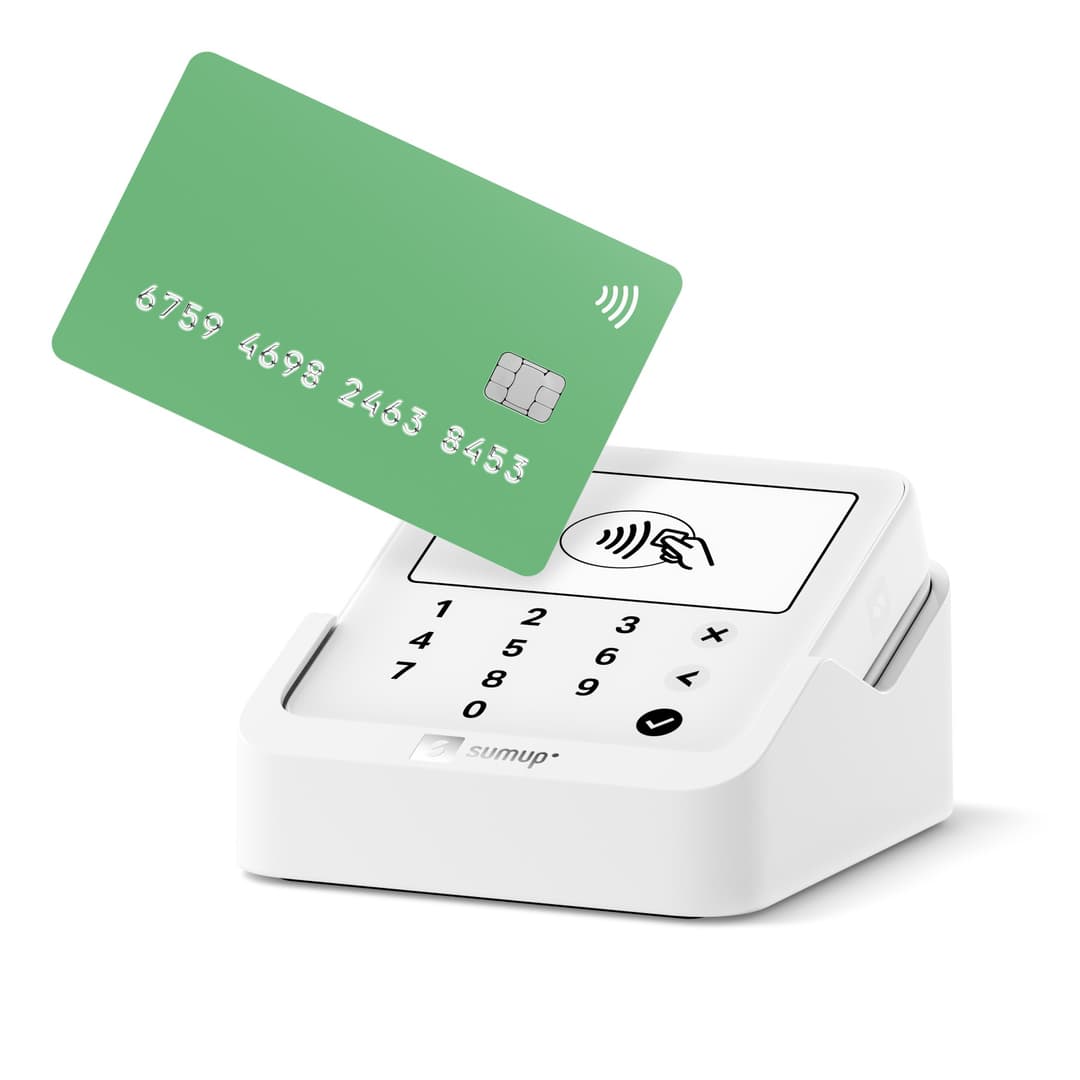 SumUp Solo Lite smart card reader Battery White - Image 1