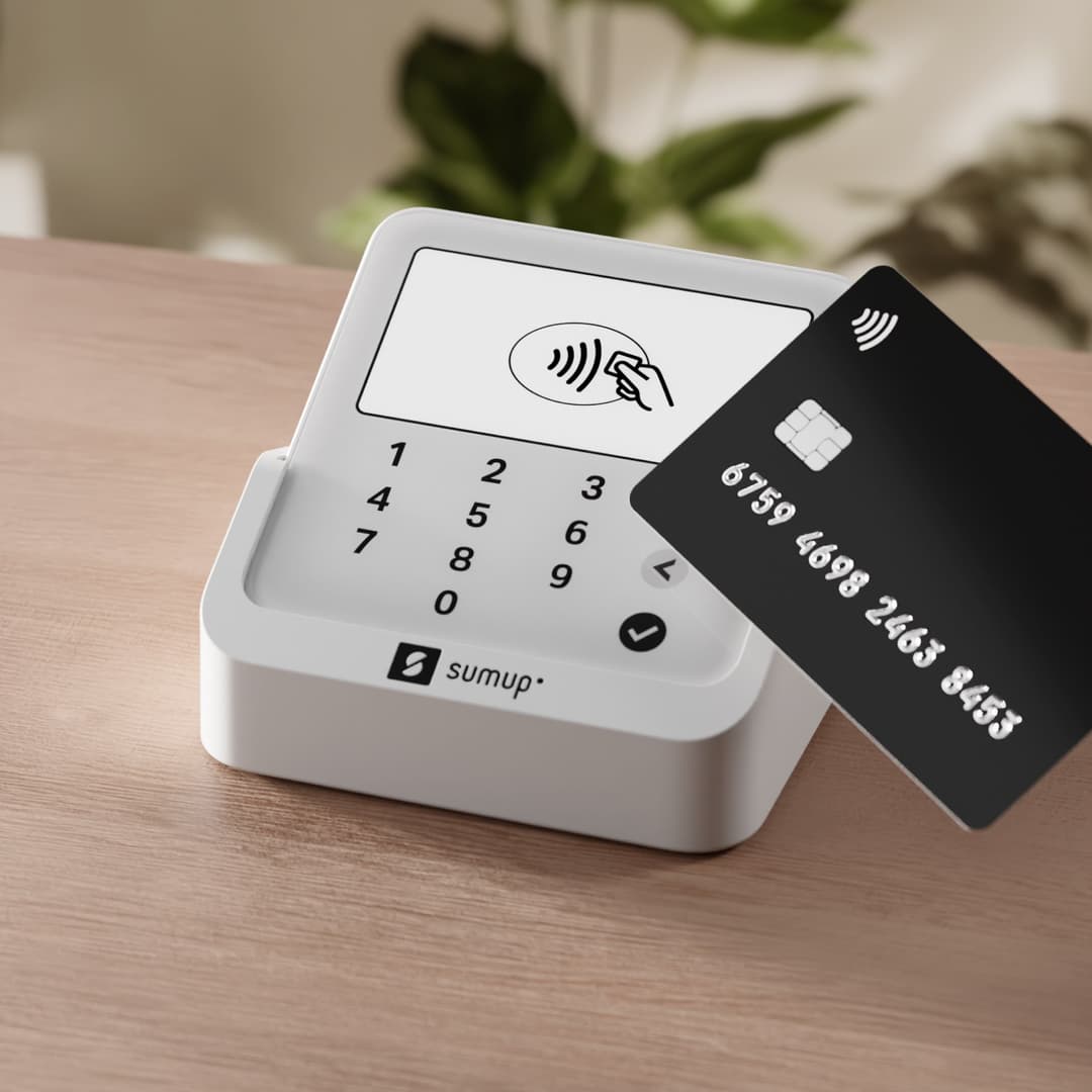 SumUp Solo Lite smart card reader Battery White - Image 4