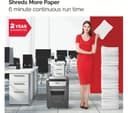 REXEL Momentum X312 Cross Cut Paper Shredder thumbnail 4