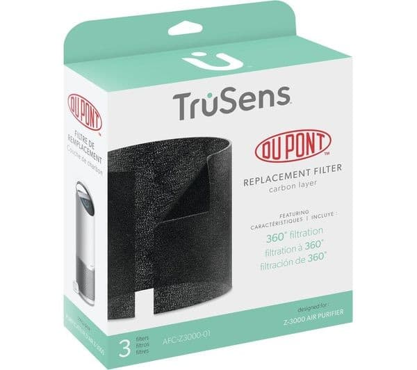 LEITZ Replacement Carbon Layer Filter for TruSens Z-3000 / Z-3500 Air Purifier - Pack of 3 - Image 2