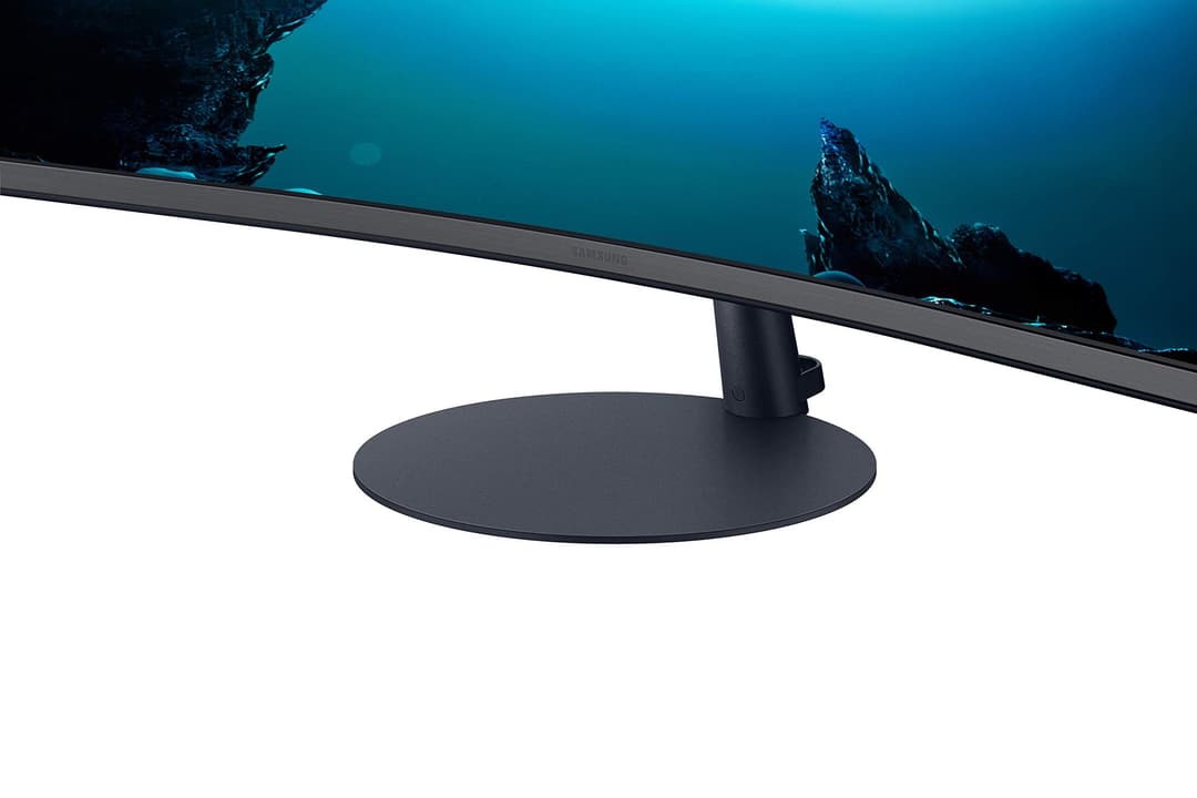 Samsung T55 27-inch Full HD Curved Monitor - Dark Blue Grey - Image 3