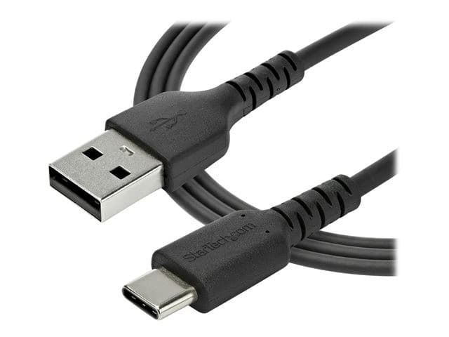 StarTech USB-A to USB-C Cable 2m Black - Image 2