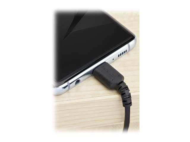 StarTech USB-A to USB-C Cable 2m Black - Image 3
