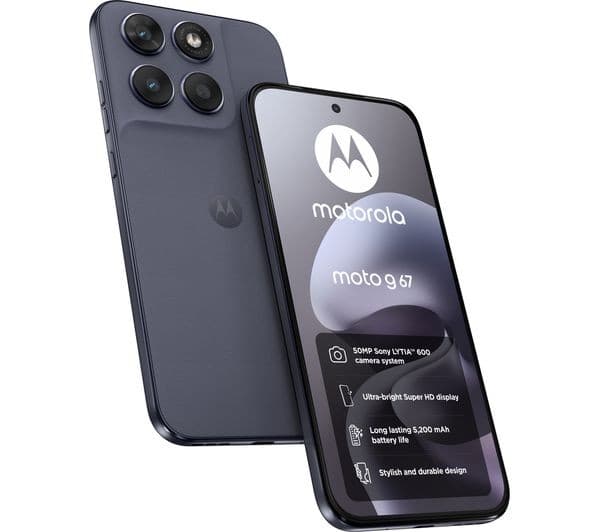 Motorola Moto G67 5G 128GB (4GB RAM) Arctic Seal - Image 1