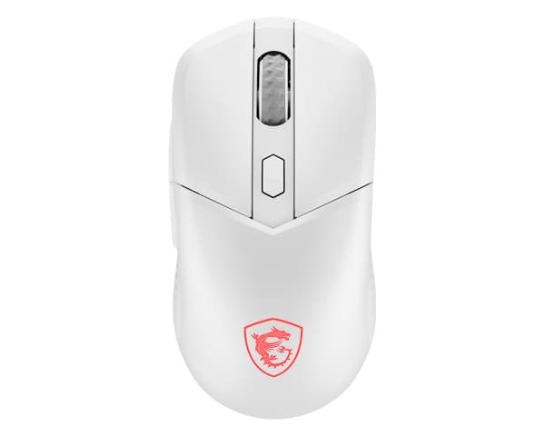 MSI Versa 300 Wireless 8000 DPI Optical Gaming Mouse - White - Image 1