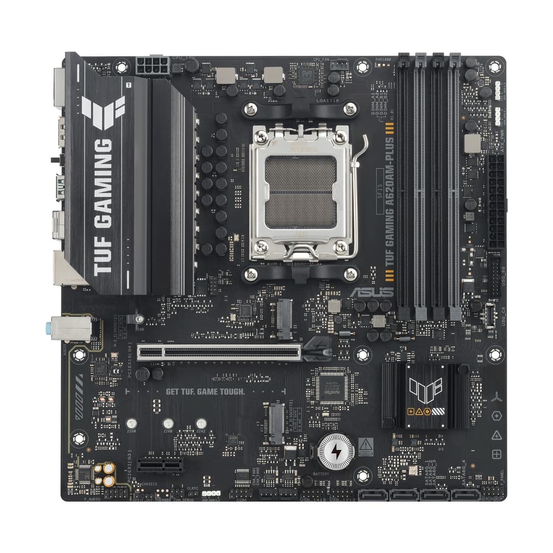 ASUS TUF Gaming A620AM-PLUS AMD A620A micro ATX AM5 Motherboard - Image 2