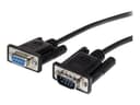 StarTech DB9 Serial Cable 3m Black thumbnail 1