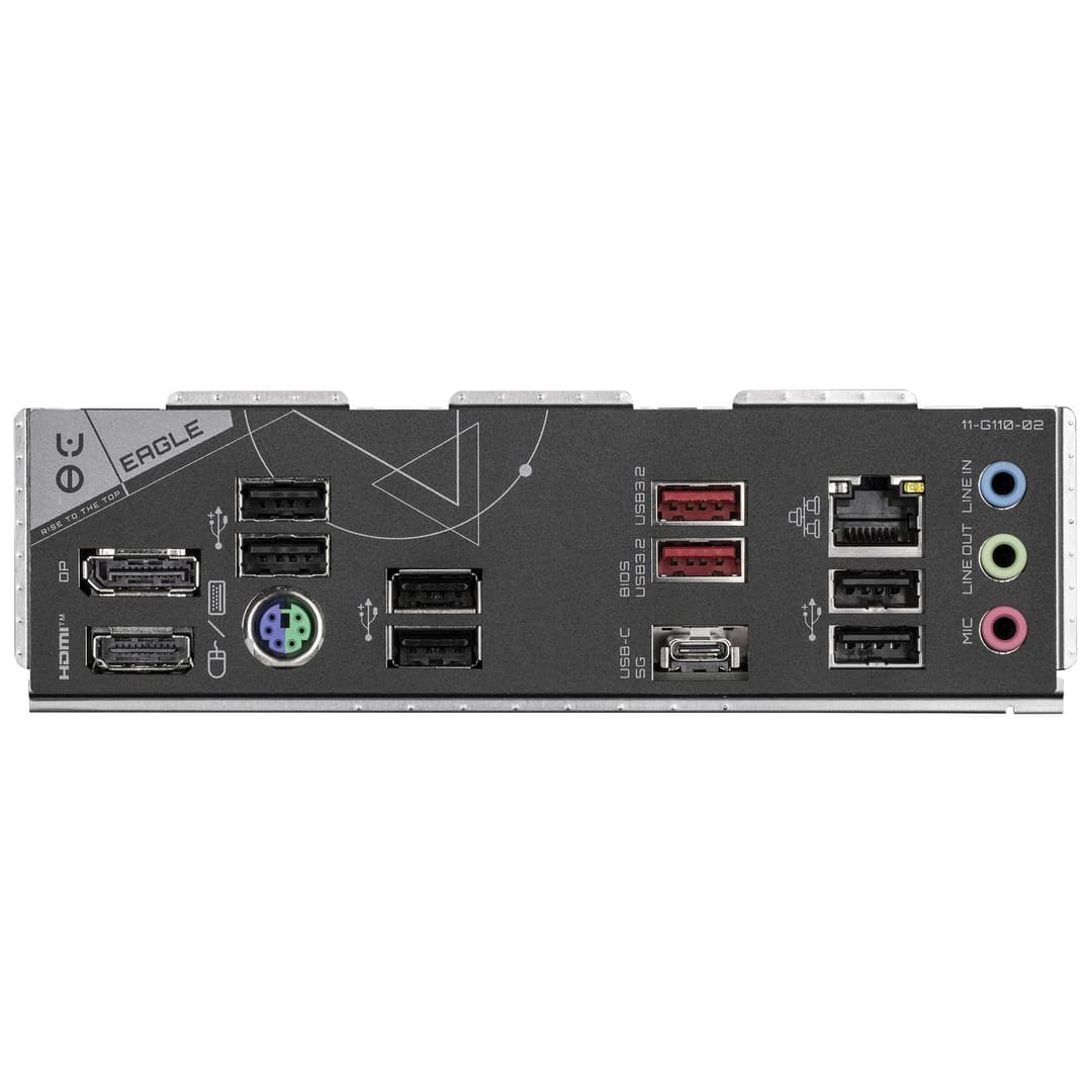GIGABYTE B650 EAGLE ATX Socket AM5 Motherboard - Supports AMD Ryzen 9000 CPUs, 12+2+2 Phases Digital VRM, up to 7600MHz DDR5 (OC), 1xPCIe 5.0 + 2xPCIe 4.0 M.2, GbE LAN, USB 3.2 Gen2 - Image 4