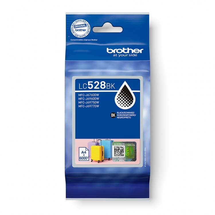 Brother LC528BK Super High Yield Black Ink Cartridge