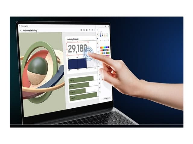 Samsung Galaxy Book5 Pro 14" Touchscreen 120Hz Intel Core Ultra 7 258V 32GB 512GB Grey - Image 3