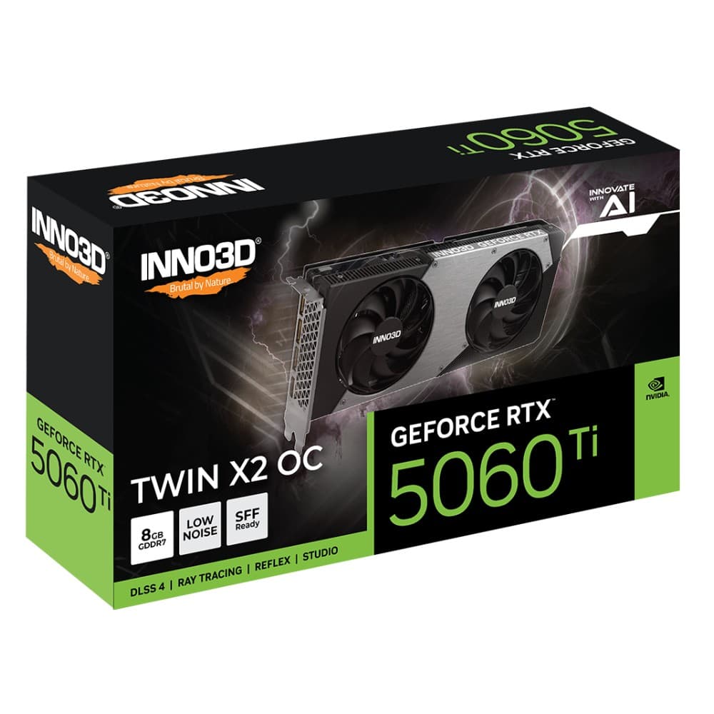 Inno3D GeForce RTX 5060 Ti TWIN X2 OC 8GB GDDR7 Graphics Card - Image 3