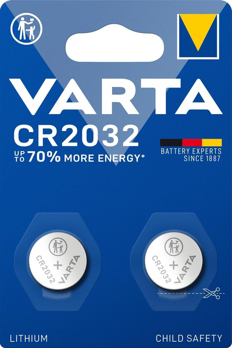 1x2 electronic CR 2032