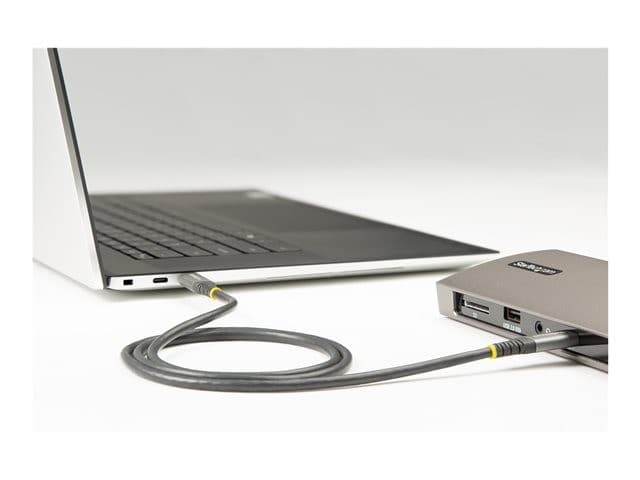 StarTech USB-C Cable 1m Grey/Black - Image 6