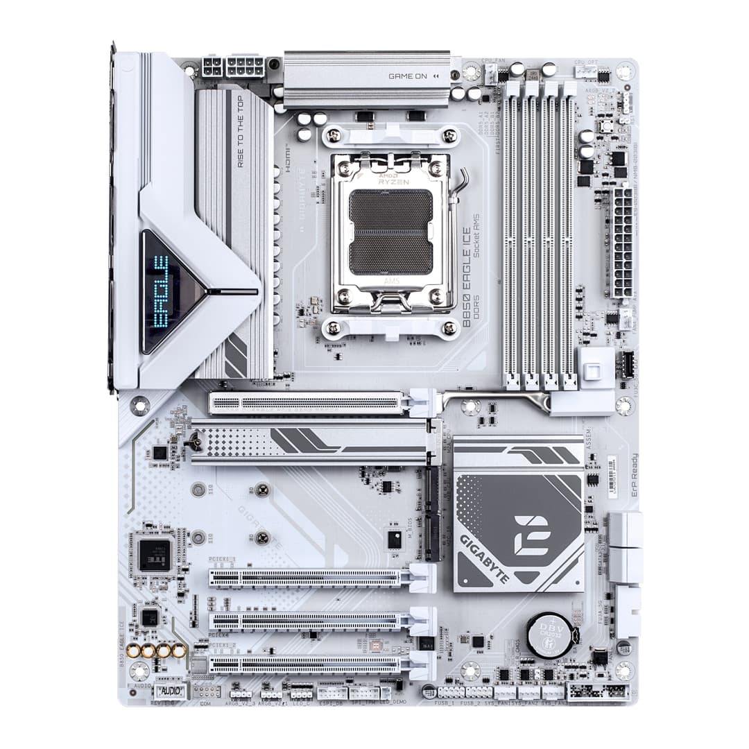GIGABYTE B850 EAGLE ICE AMD B850 ATX Socket AM5 Motherboard - White - Image 2