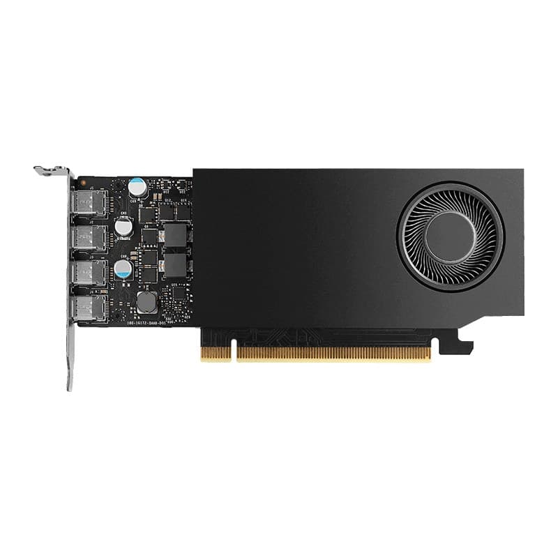PNY NVIDIA RTX A400 4GB GDDR6 Single Slot Workstation Graphics Card (VCNRTXA400-SB) - Image 2