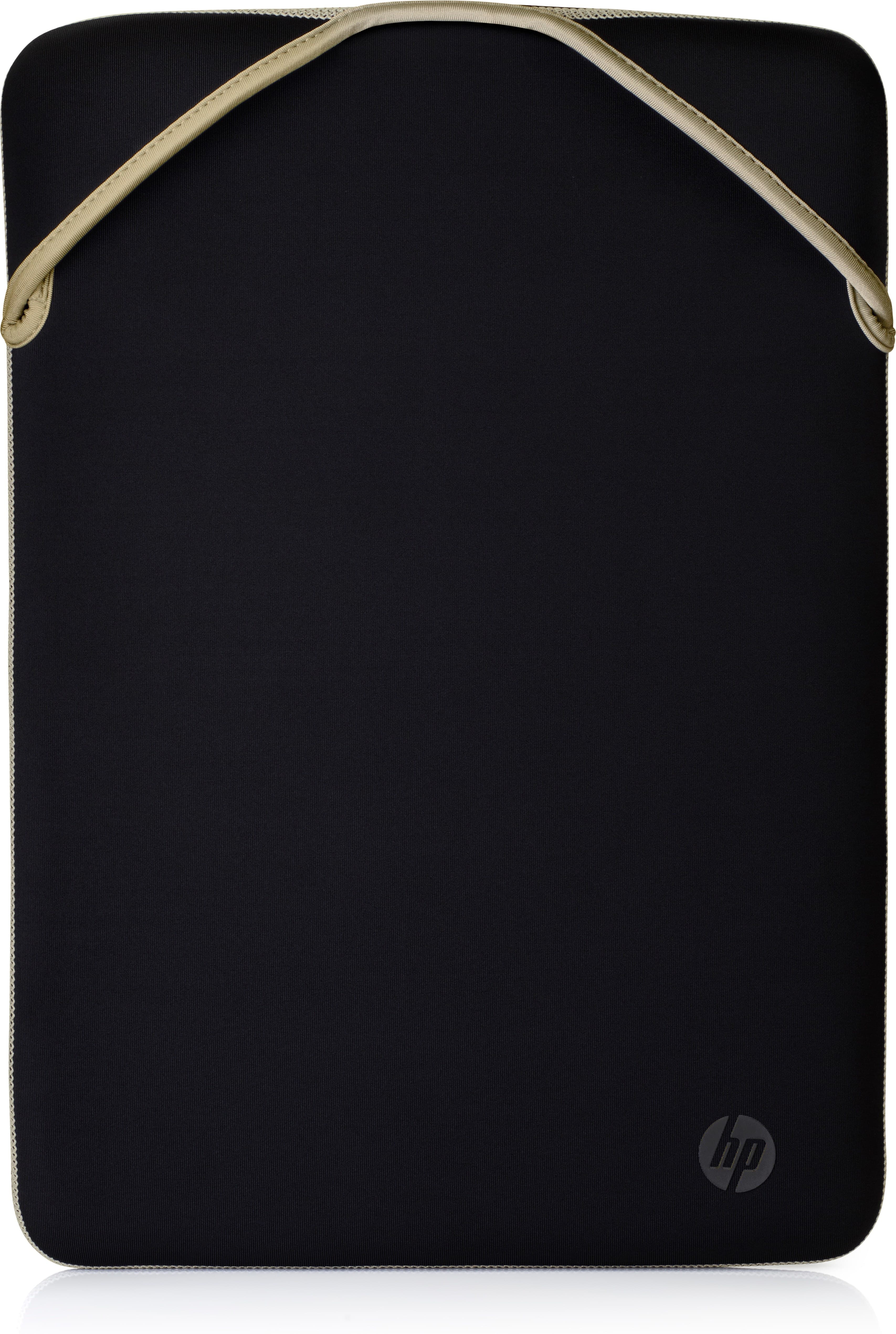 HP Reversible Protective Laptop Sleeve 15.6" - Black/Gold