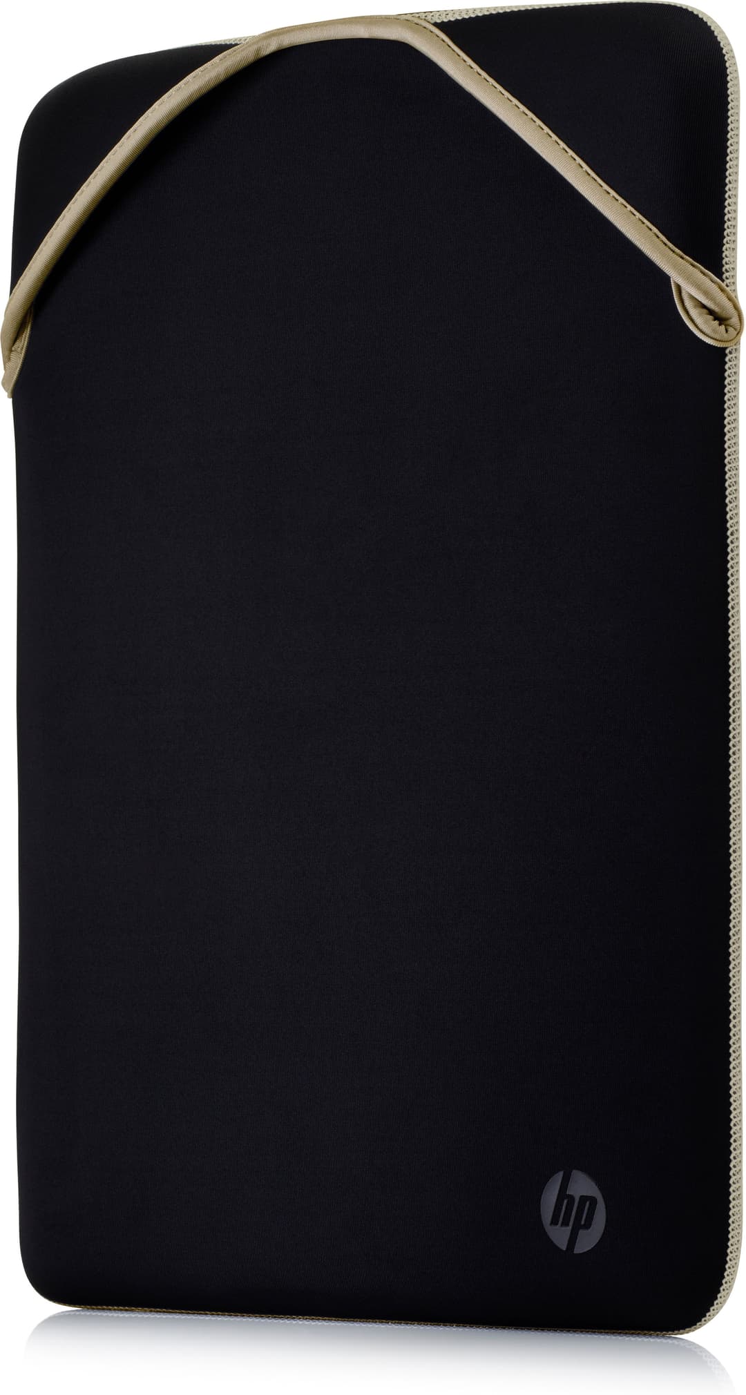 HP Reversible Protective Laptop Sleeve 15.6" - Black/Gold - Image 3
